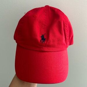 Red POLO by Ralph Lauren hat